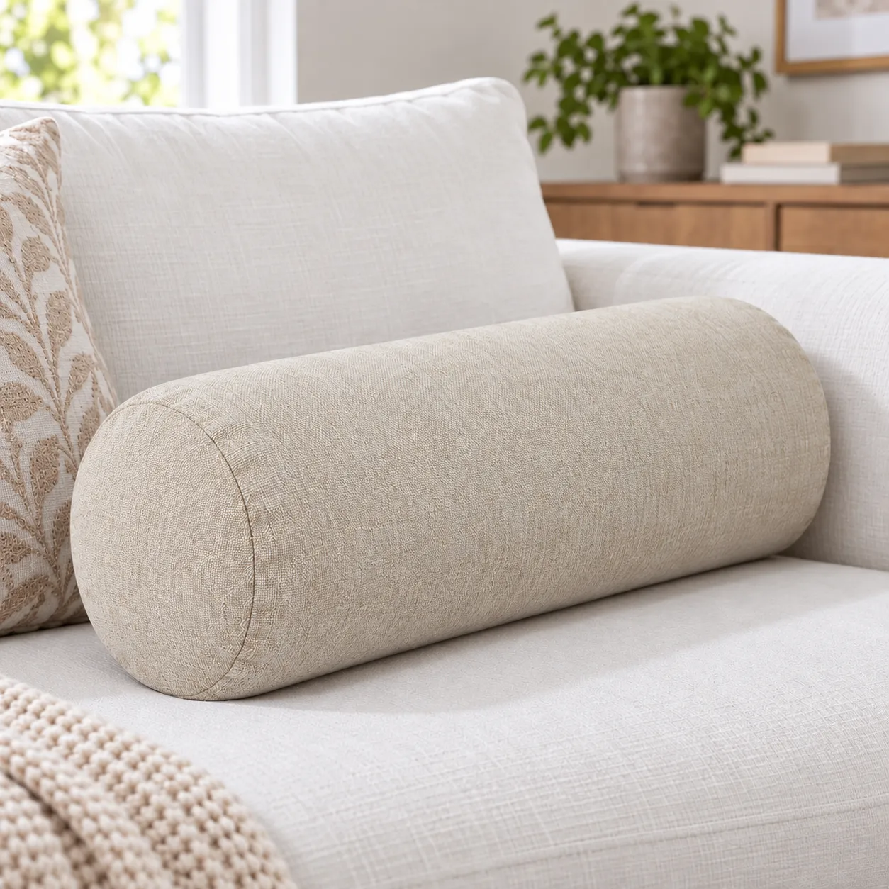 Sand Bolster Cover - alternate view